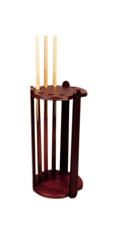 Porta Stecche Da Biliardo A Parete Acrilico - Organizzatore Per 6 Stecche Con Doppio Supporto